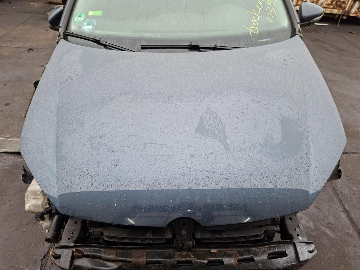 Golf VI Bj 2009 original Motorhaube Deckel vorn LC5F Blue Graphit Perl