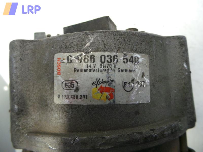 Opel Vectra (A) BJ 1992 Lichtmaschine Generator 70A 1.6 55KW 0986036548