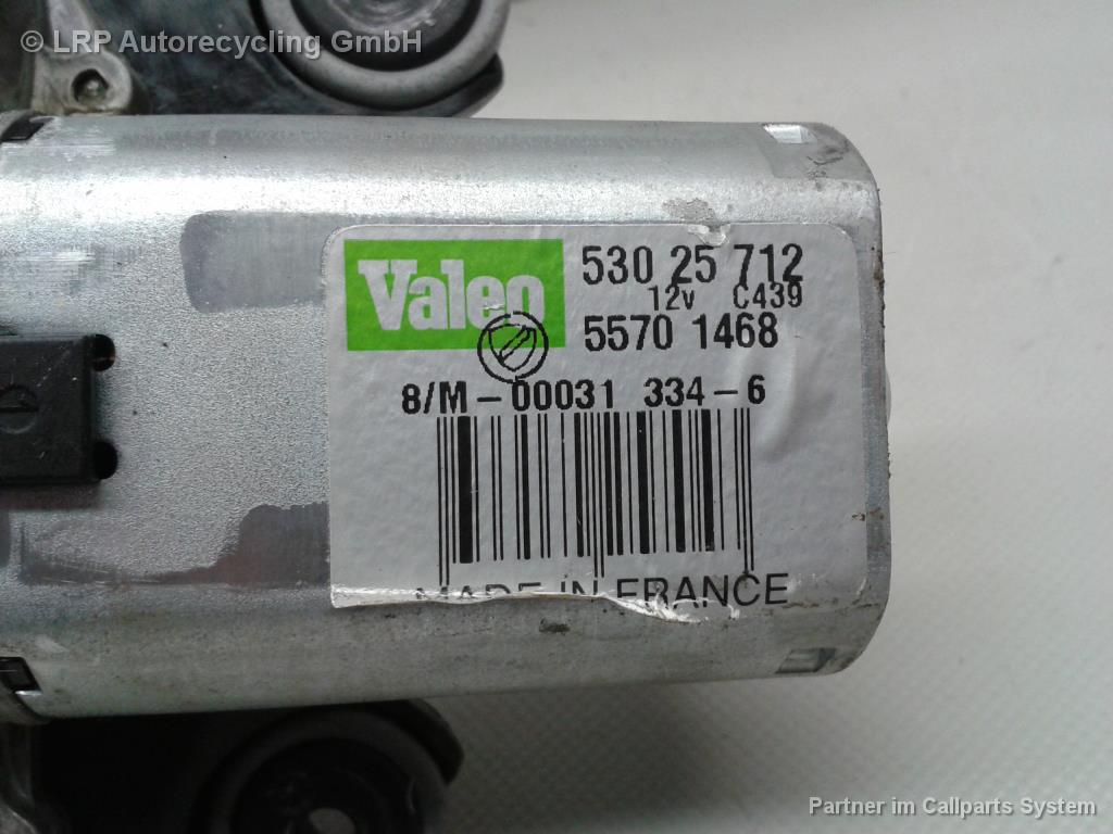 Fiat Grande Punto 199 BJ2006 Motor Heckwischermotor 55701468 Valeo 53025712