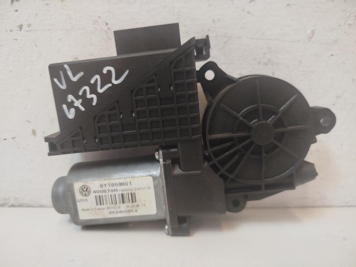 Skoda Fabia 6Y Fensterhebermotor vorn links Fahrert&uuml;r Hebermotor OEM