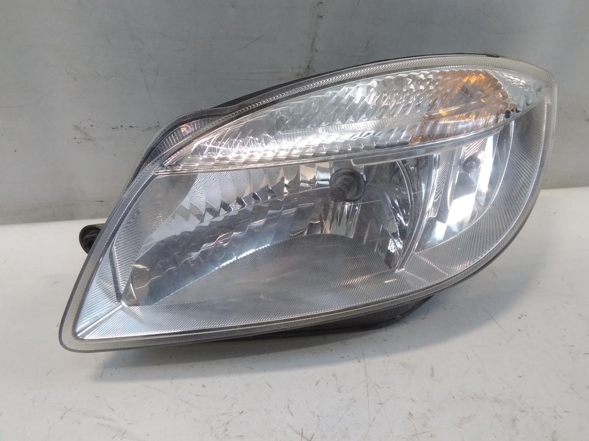 Skoda Fabia 2 5J original Scheinwerfer links Hella Halogen mit LWR BJ2009