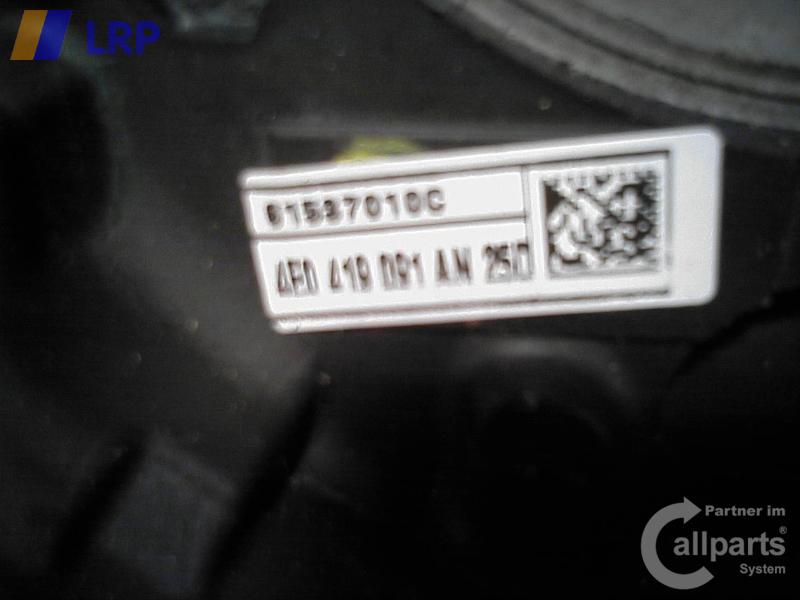 LENKRAD (LEDER); Lenkrad; A8/S8 4E (11/02-09); TYP 4E AB 11/02-12/09; 4E0419091AN25D; 4E0419091AN25D