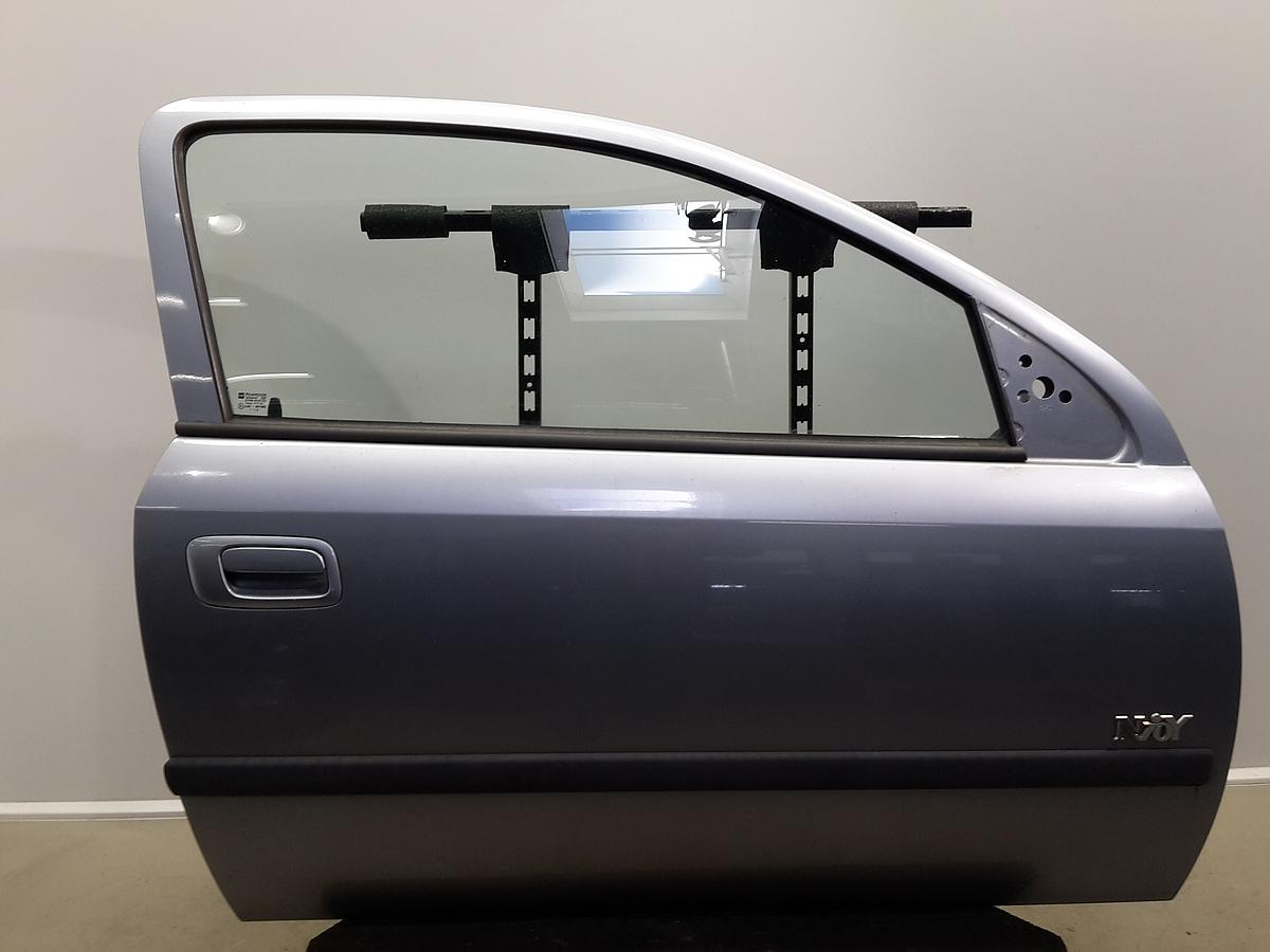 Opel Astra G CC org Tür vorne rechts 3TRG Z163 Lichtsilber Bj 2003