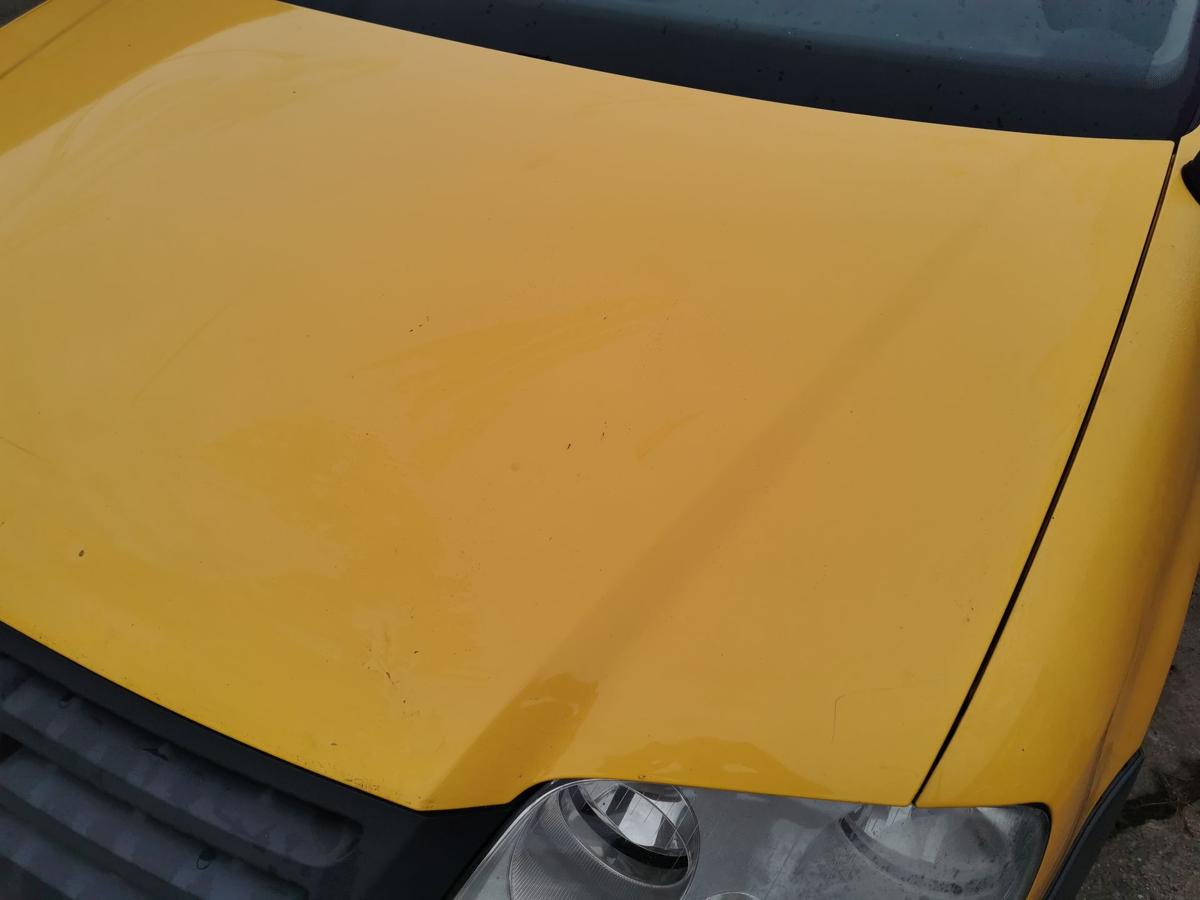 VW Caddy 2K Motorhaube Haube Klappe Deckel Bonnet vorn Ginstergelb R132