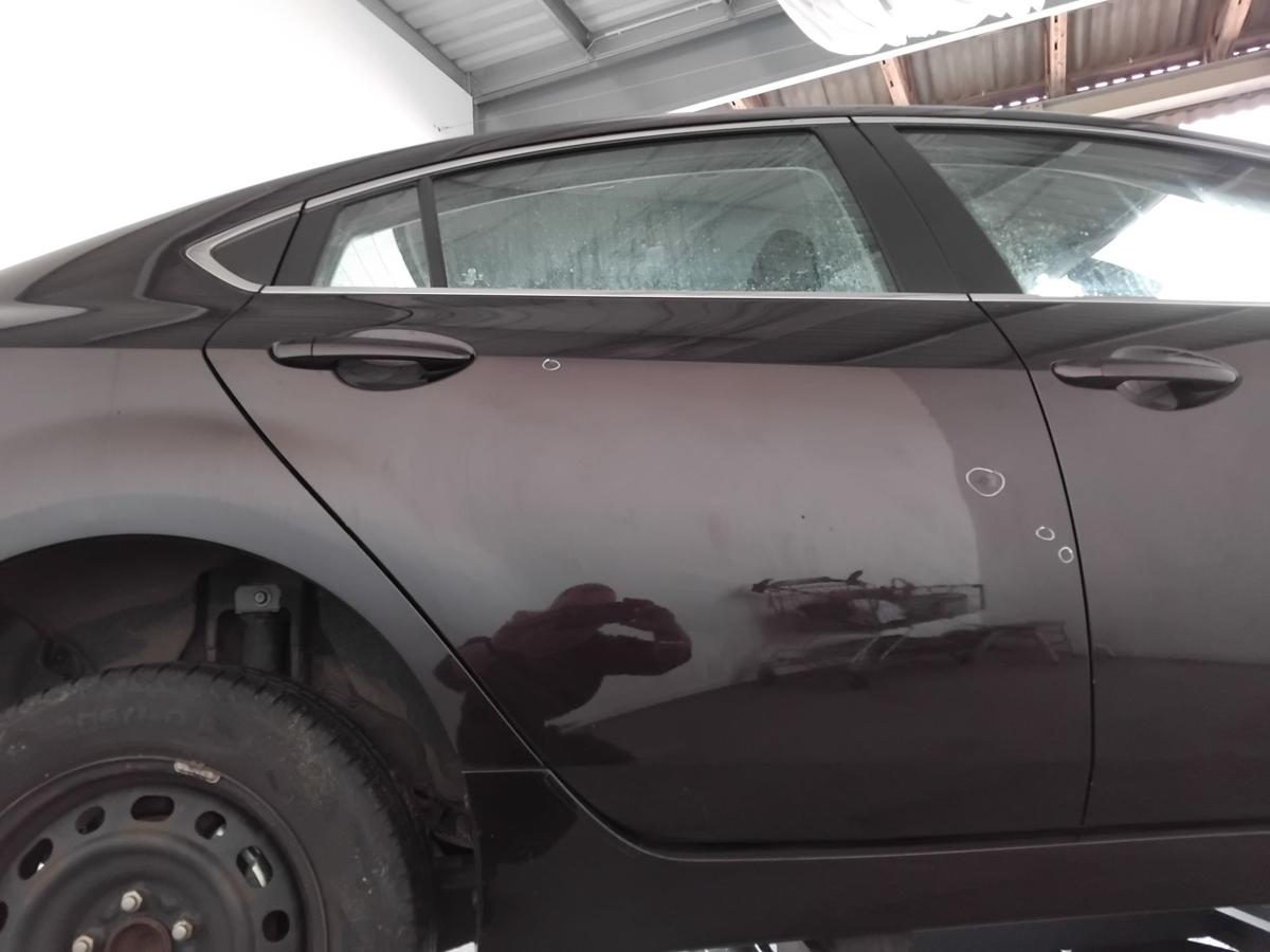 Mazda 6 II GH Limousine Stufenheck T&uuml;r hinten rechts weinrotmetallic BJ2010
