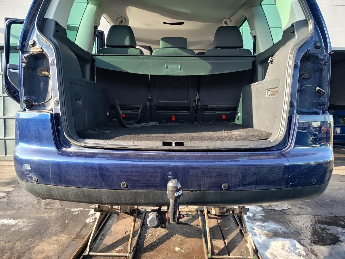 VW Touran 1T original Sto&szlig;stange F&auml;nger hinten/Heck B5N Indigoblau Bj 2006