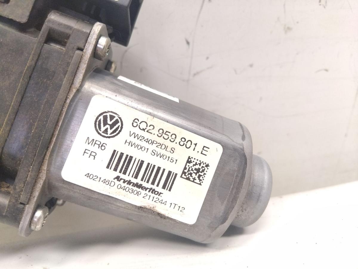VW Polo 9N3 original Fensterhebermotor vorn rechts 6Q2959801E