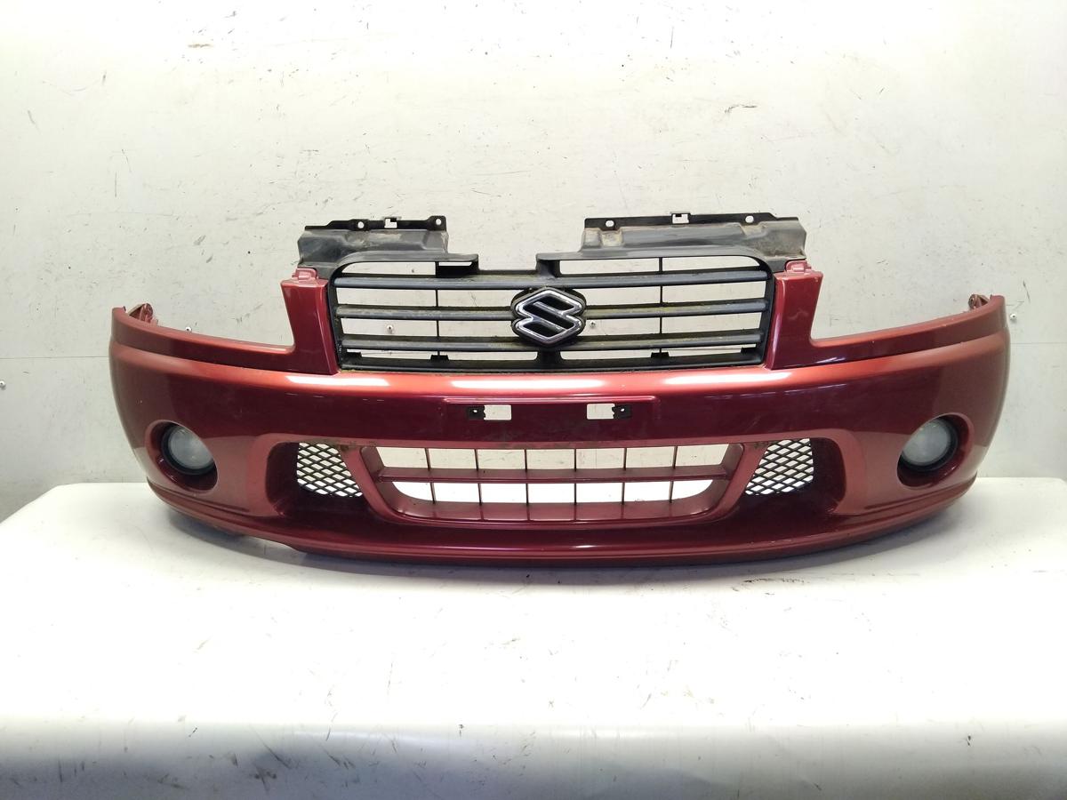 Suzuki Ignis 1 FH orig Sto&szlig;f&auml;nger Sto&szlig;stange vorn Z5K Classicrot Metallic BJ2002