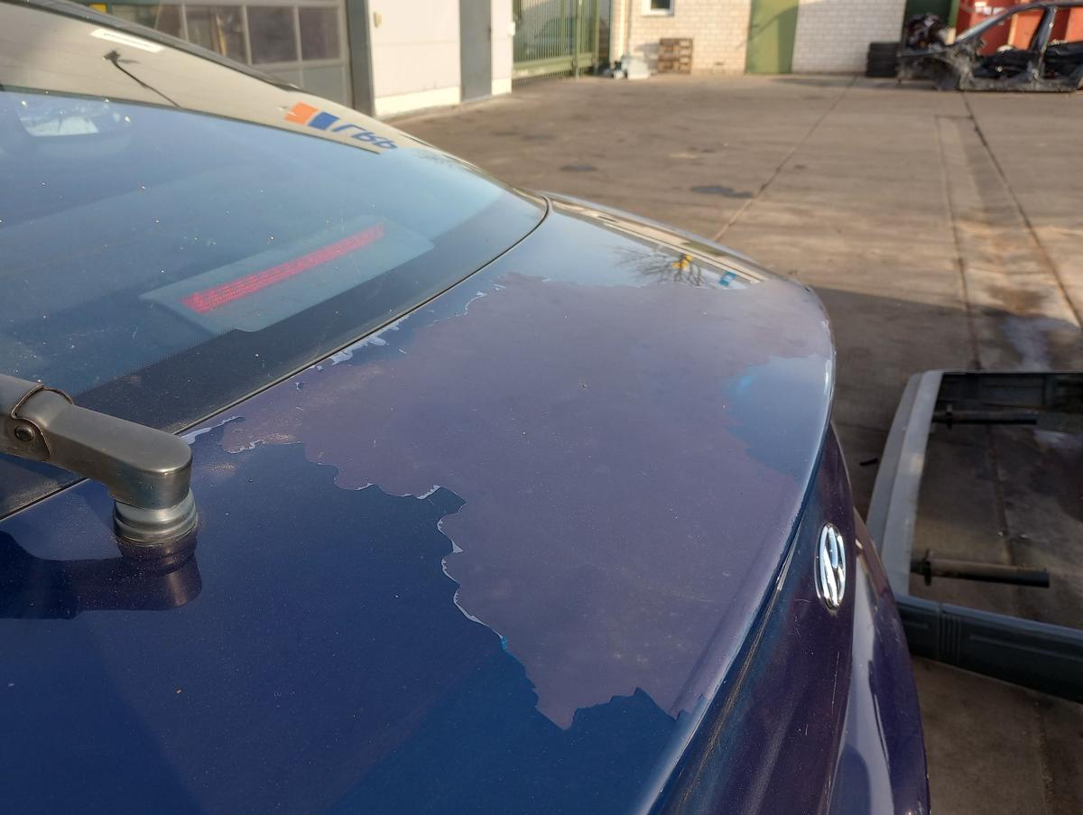 Hyundai Coupé orig Heckklappe mit Scheibe UC Carbon Blue Mica Bj 2002