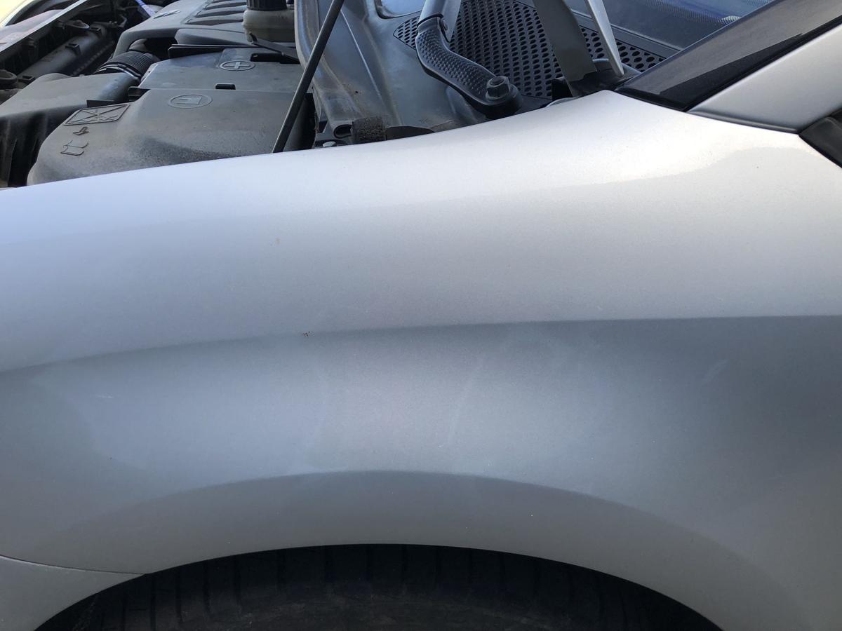 Citroen C4 Typ L Kotfl&uuml;gel vorn links Fahrerseite Plastik EZR Aluminium Grau