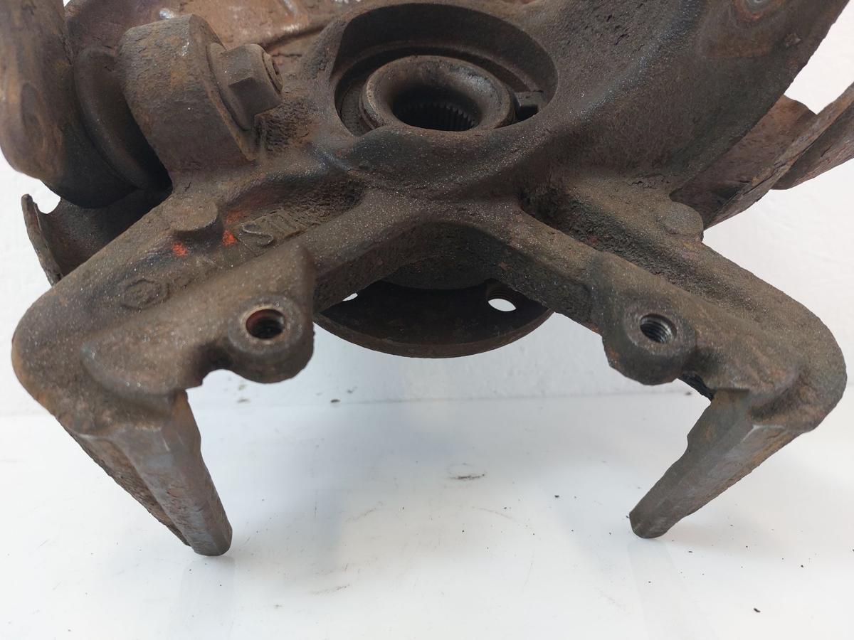 Seat Ibiza 6L Achsschenkel Radlagergeh&auml;use vorn links feste Halter Bremsbel&auml;ge