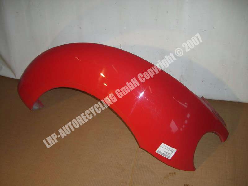 VW New Beetle original Kotflügel hinten links LG3L rot BJ2000