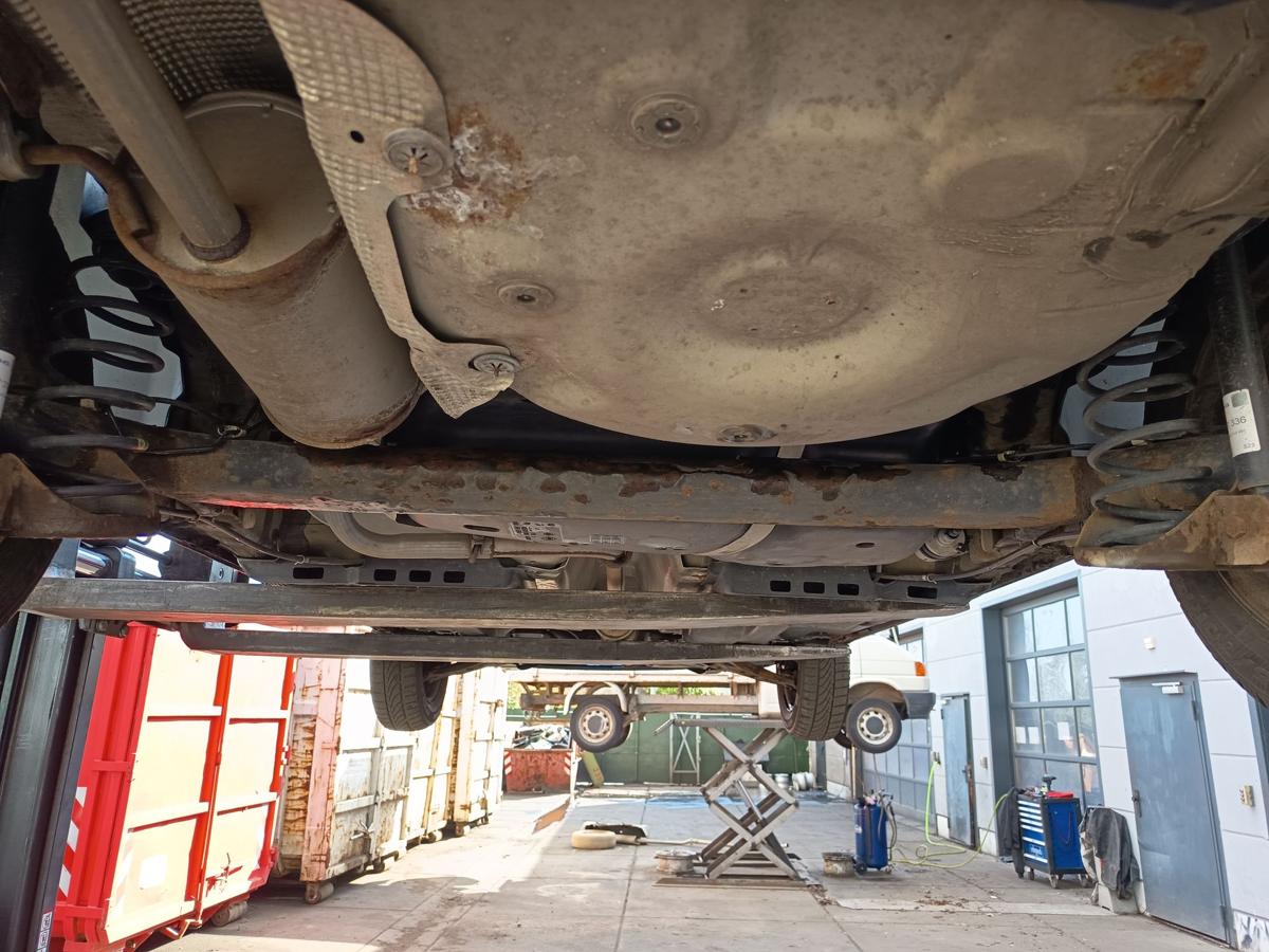 VW Polo 9N3 original Hinterachse Tr&auml;ger trommelgebremst 159tkm Bj 2007