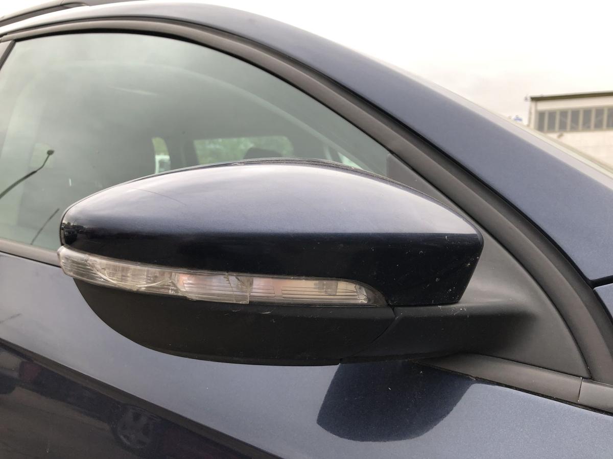 VW Passat 3C B7 Variant Au&szlig;enspiegel rechts Spiegel LH5X blau Blinker defekt
