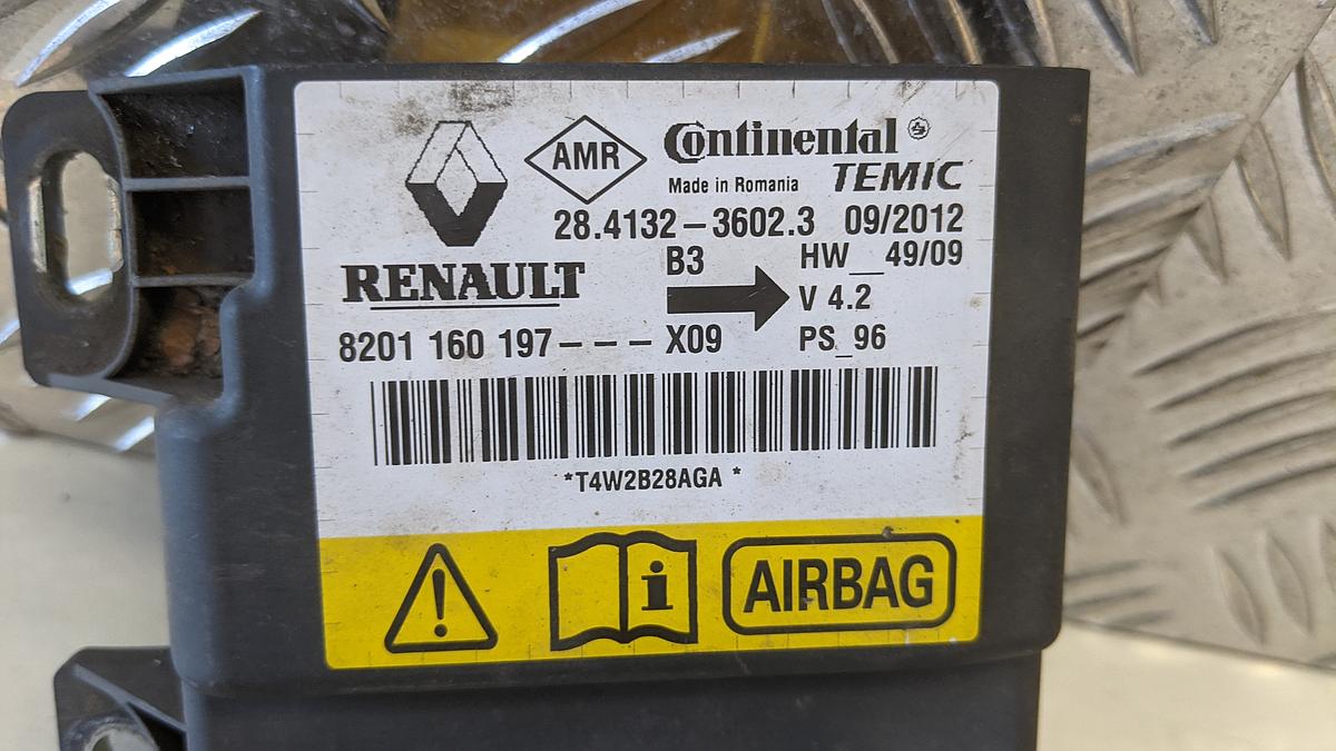 Renault Twizy Steuergerät Steuerteil Airbag 8201160197