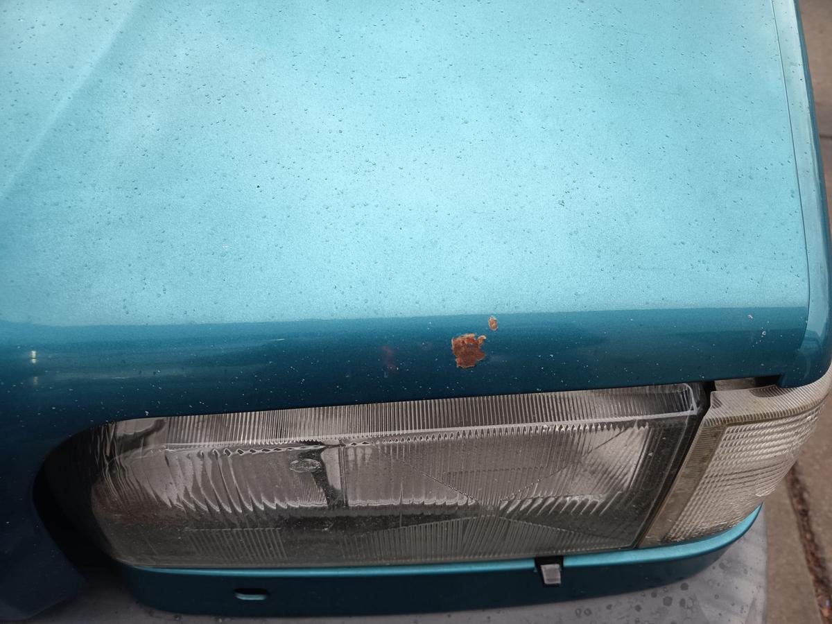 Volvo 850 original Motorhaube Klappe Deckel vorn Front 422 T&uuml;rkis met Bj 1995