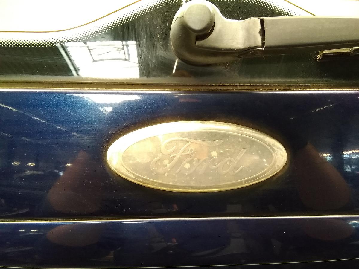 Ford Galaxy WGR Bj.2005 Heckklappe maritimblaumetallic inkl. Heckscheibe