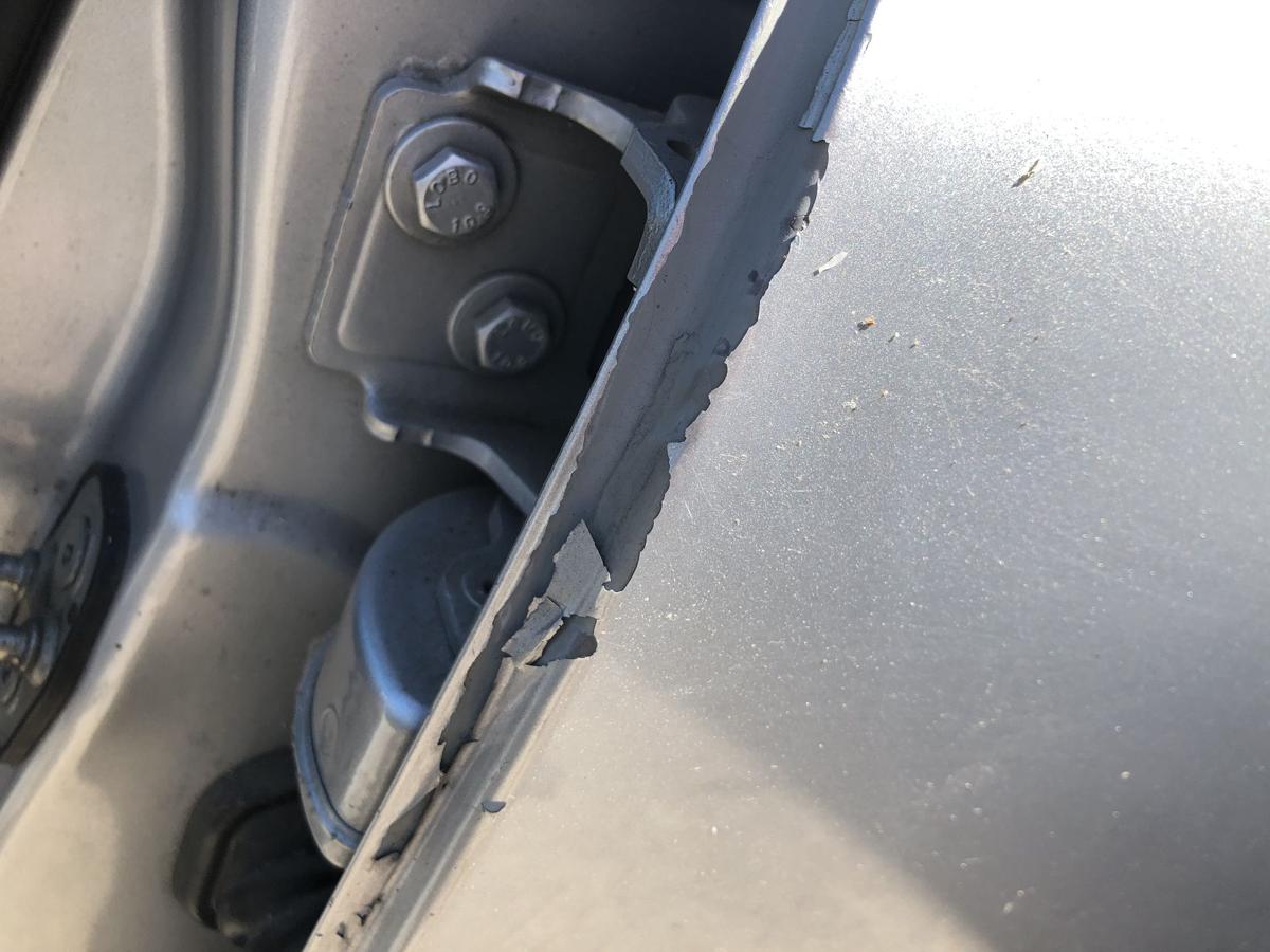 Peugeot 207 WA WC T&uuml;r hinten links Fondt&uuml;r 5-t&uuml;rer im Rohbau EZR Aluminiumgrau