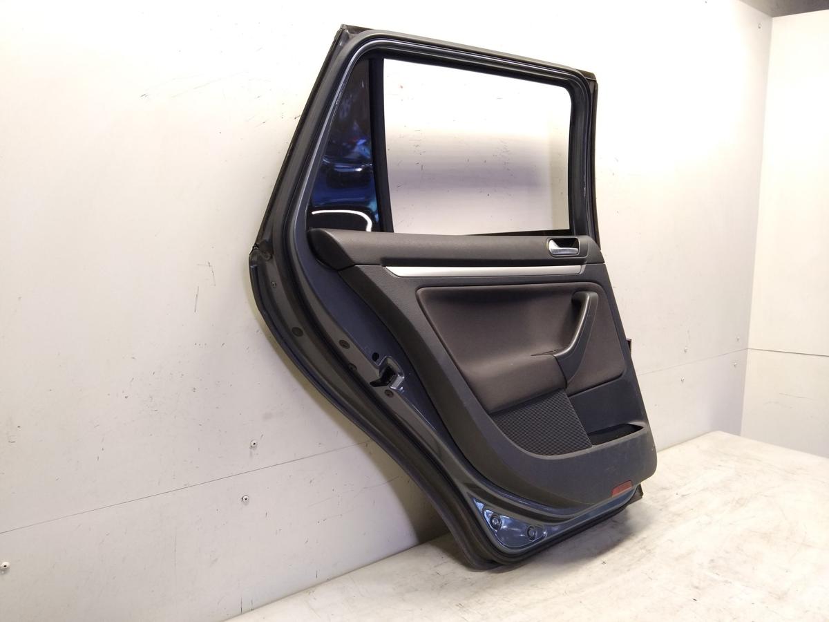 VW Golf 5 Variant original T&uuml;r hinten links LD7X Platingrau Metallic BJ2008