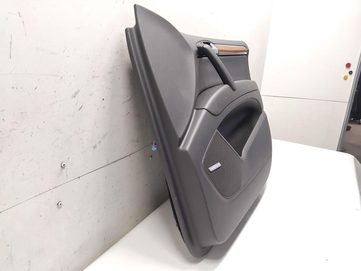 Audi Q7 4L original T&uuml;rverkleidung T&uuml;r vorn rechts BOSE Kunstleder Soul schwarz