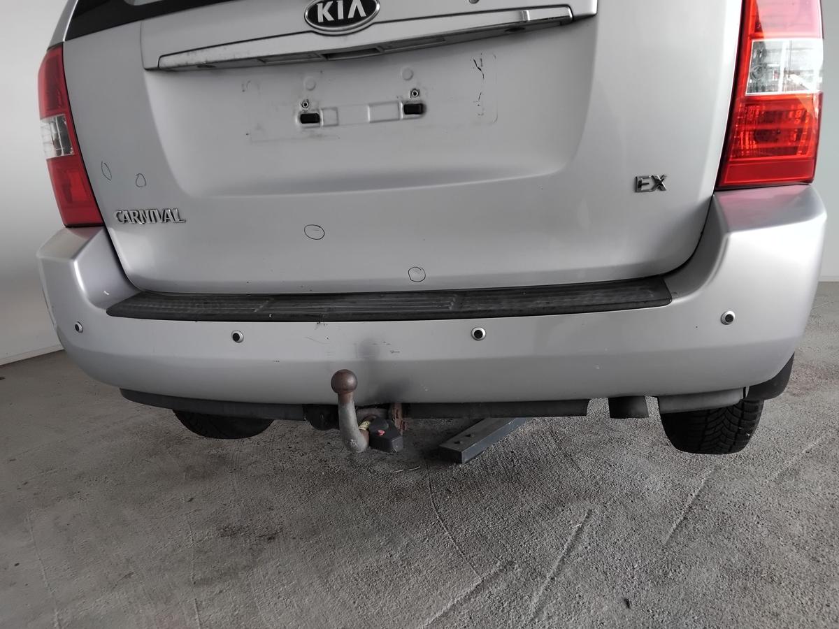 Kia Carnival III MB original Stossfänger Stoßstange hinten PDC BJ2007 silber