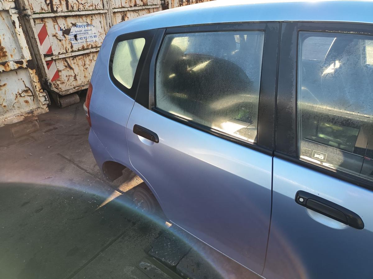 Honda Jazz GD1 original T&uuml;r hinten rechts B506M Ice Blue Baujahr 2002