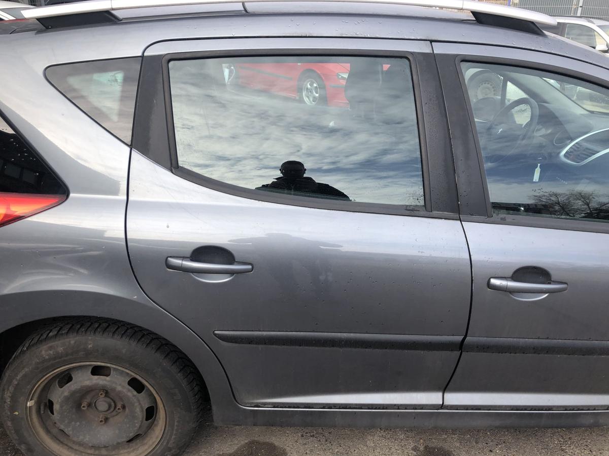 Peugeot 207 SW Typ WE T&uuml;r hinten rechts Fondt&uuml;r im Rohbau KTH Thorium Grau