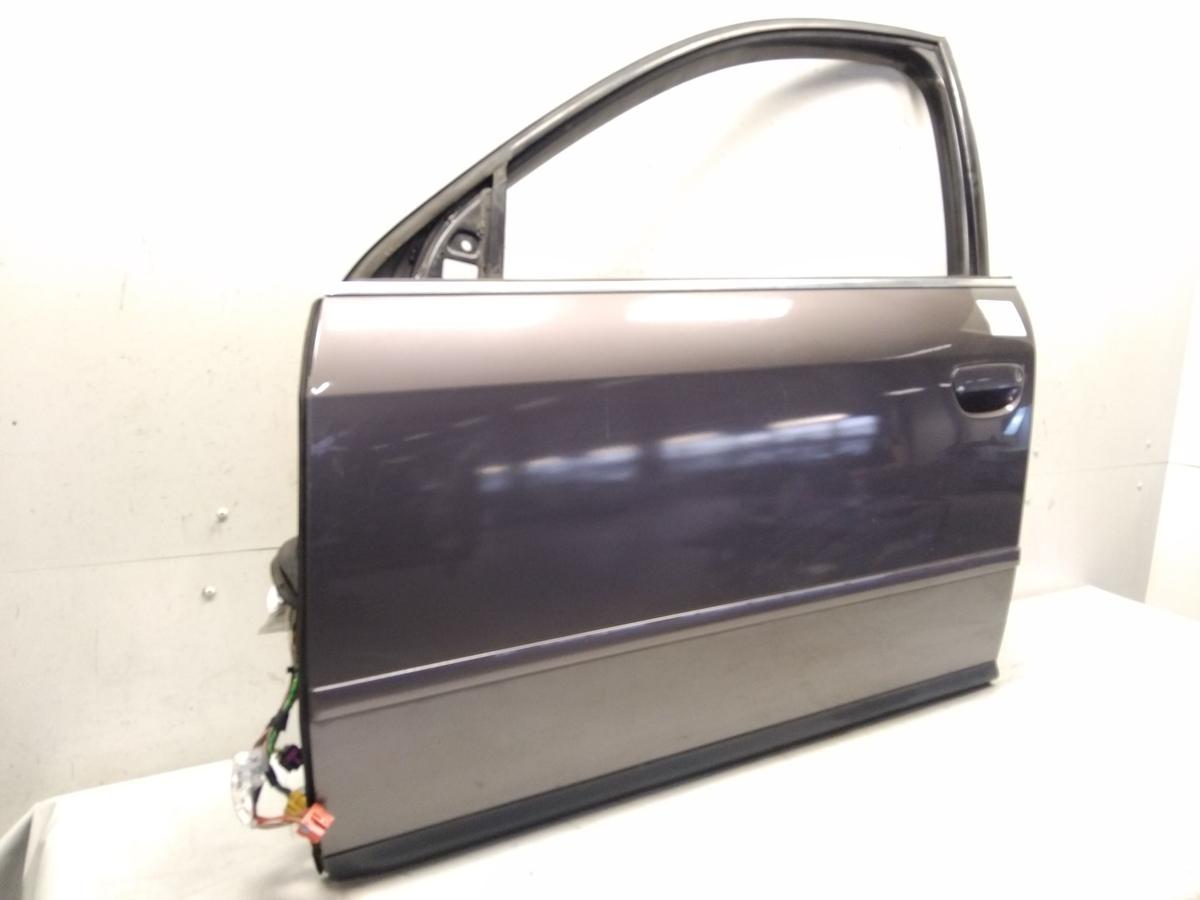 Audi A6 4B Tür vorn links Fahrertür LZ1T Cashmeregrau Metallic BJ1997