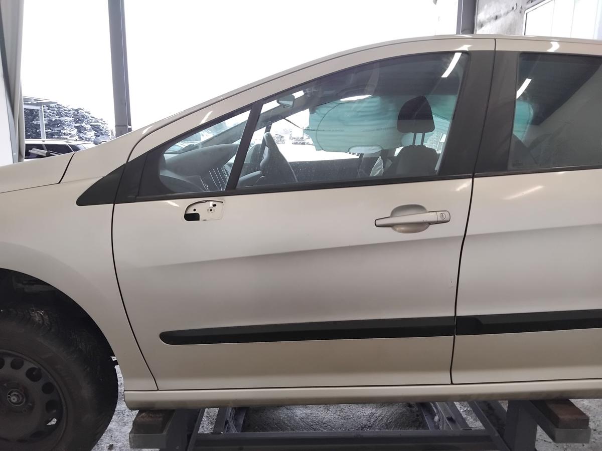 Peugeot 308 I T&uuml;r vorn links Fahrert&uuml;r aschgraumetallic ETS 5-t&uuml;rig BJ2009