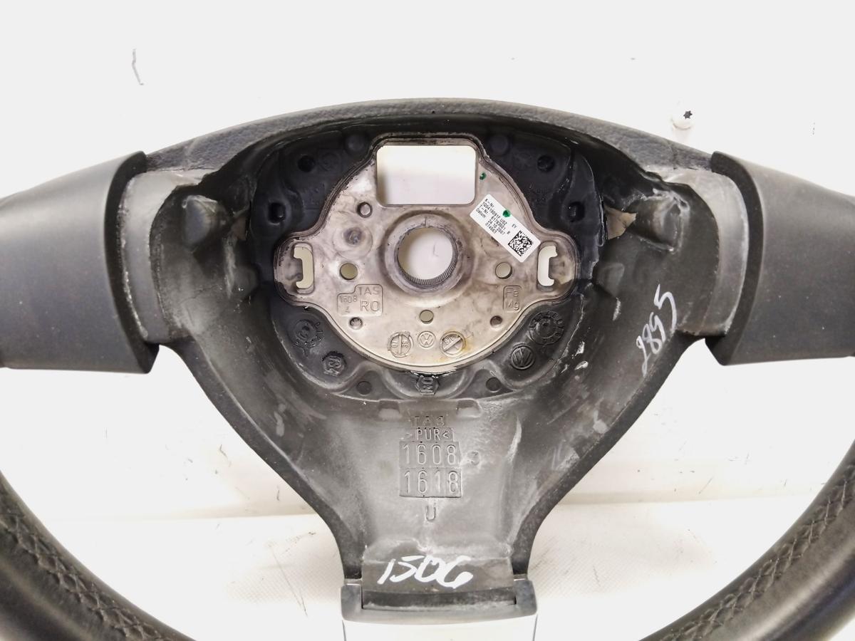 VW Golf 5 1K original 3-Speichen Lederlenkrad schwarz BJ2007