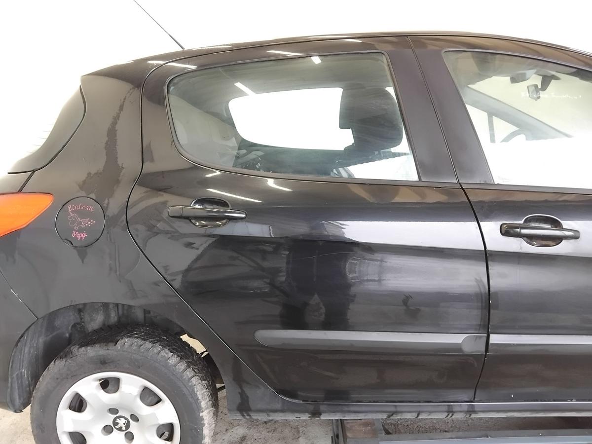 Peugeot 308 I T&uuml;r hinten rechts KTV black perla nera Flie&szlig;heck BJ2011