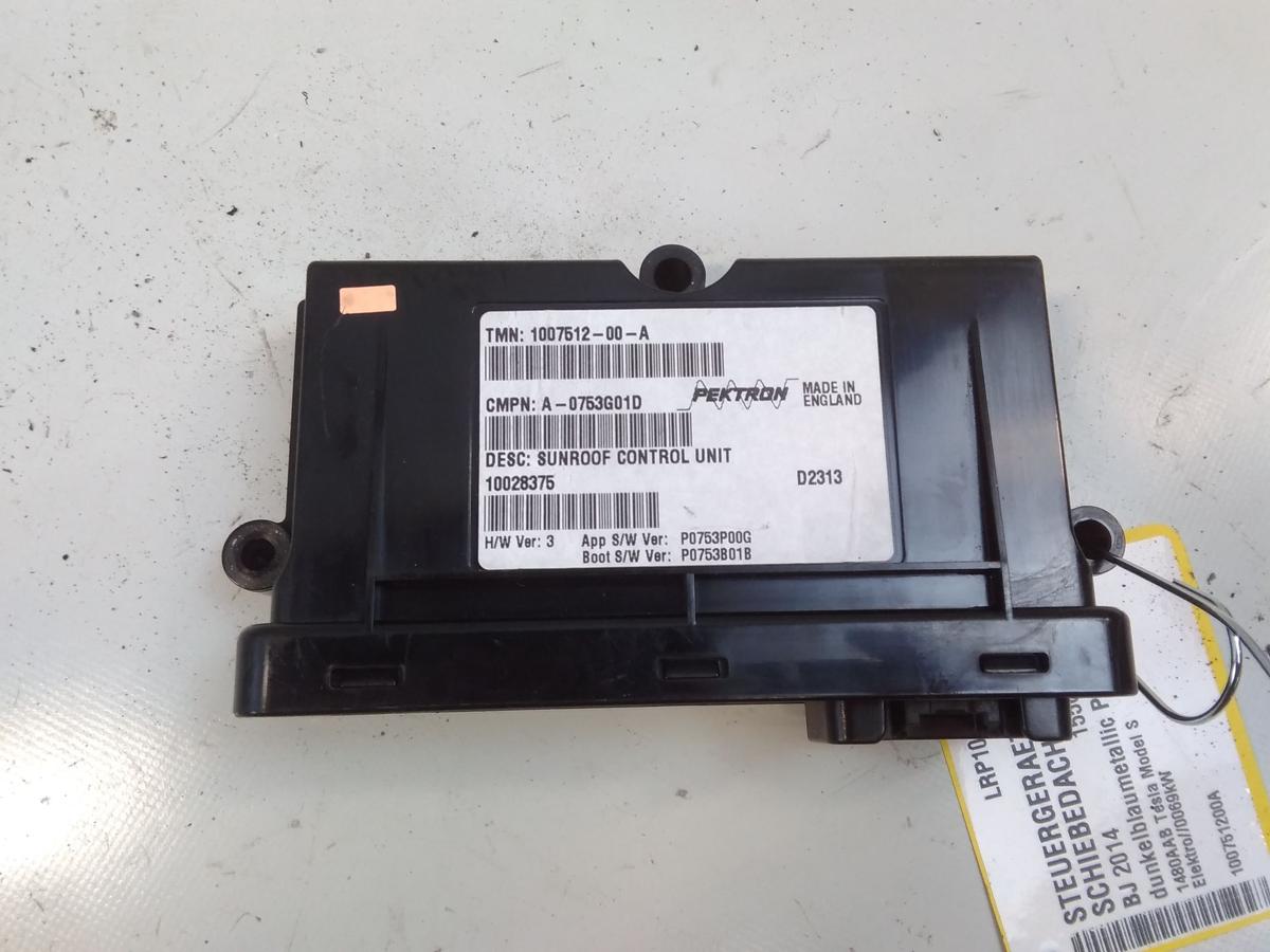 Tesla Model S original Steuerger&auml;t Glasdach Schiebedach 100751200A BJ2014