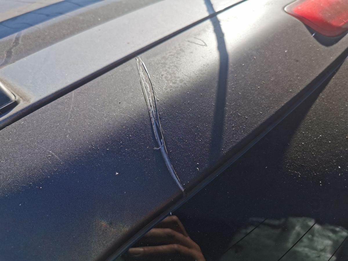 Hyundai Santa Fe CM Heckklappe Kofferklappe Klappe hinten Rohbau foliert