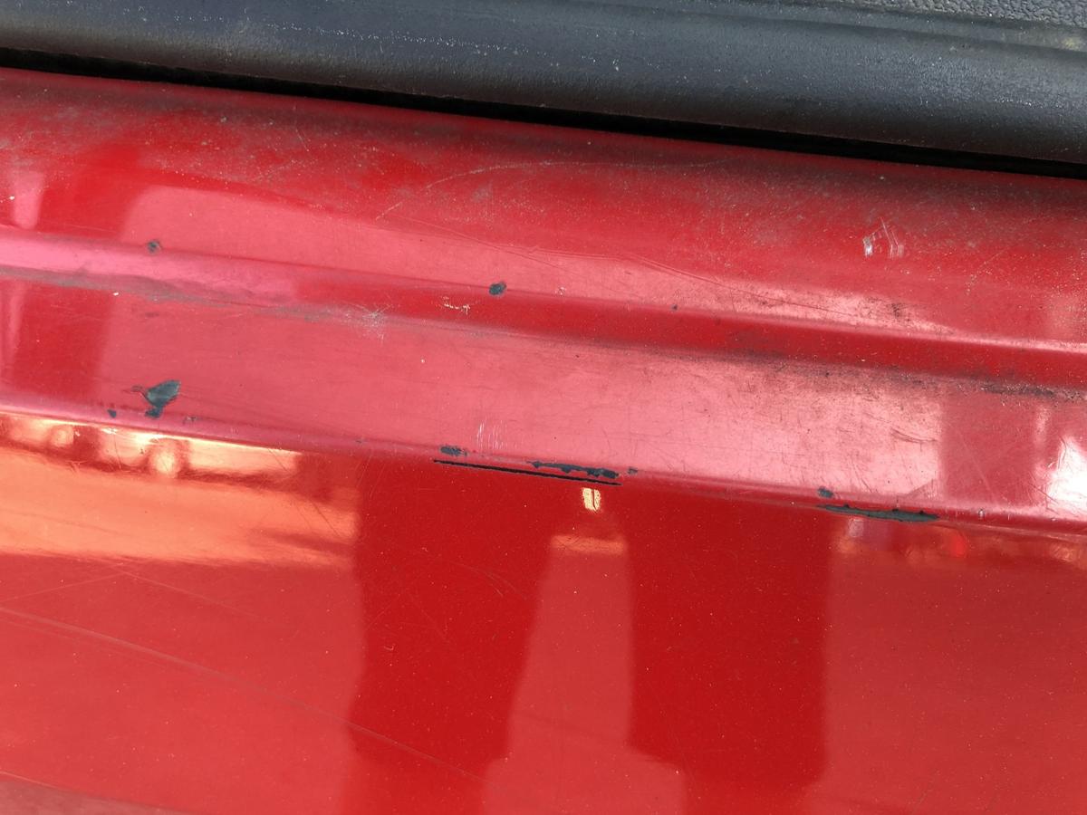 Seat Leon 5F Sto&szlig;f&auml;nger hinten Hecksch&uuml;rze f&uuml;r 3 und 5 t&uuml;rer LS3H Emocion Rot