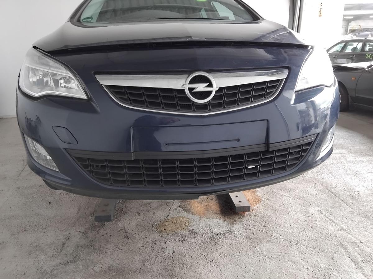 Opel Astra J Sports Tourer original Stoßfänger vorn BJ2011 Z22A ozeanblaumetallic