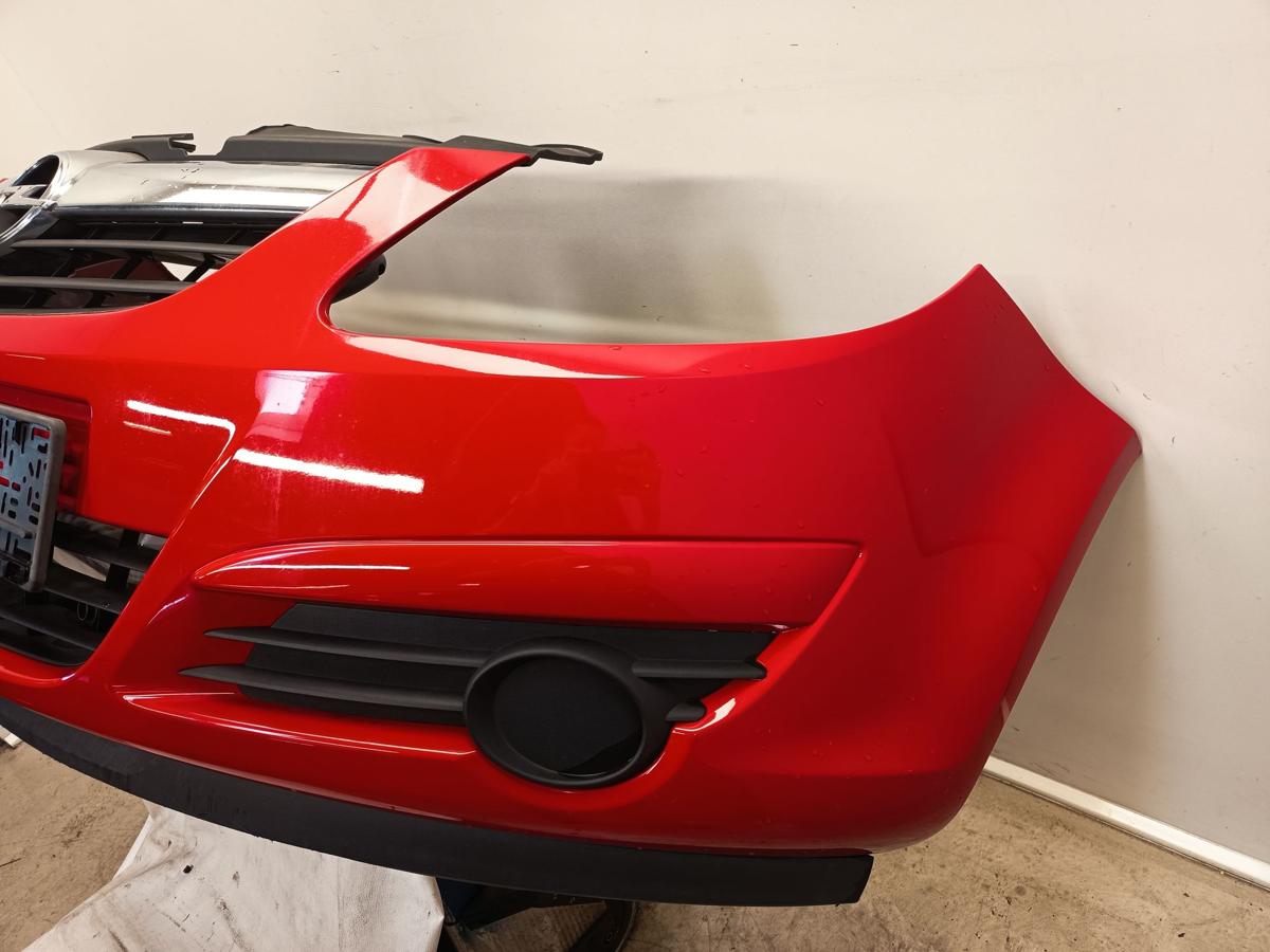 Opel Corsa D original Stoßfänger Stoßstange vorn 79U Magmarot Bj 2007