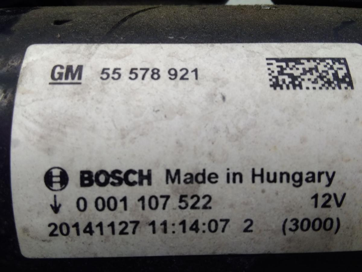 Opel Corsa E original Anlasser Starter 1.2 51kw B12XEL Bj.2015