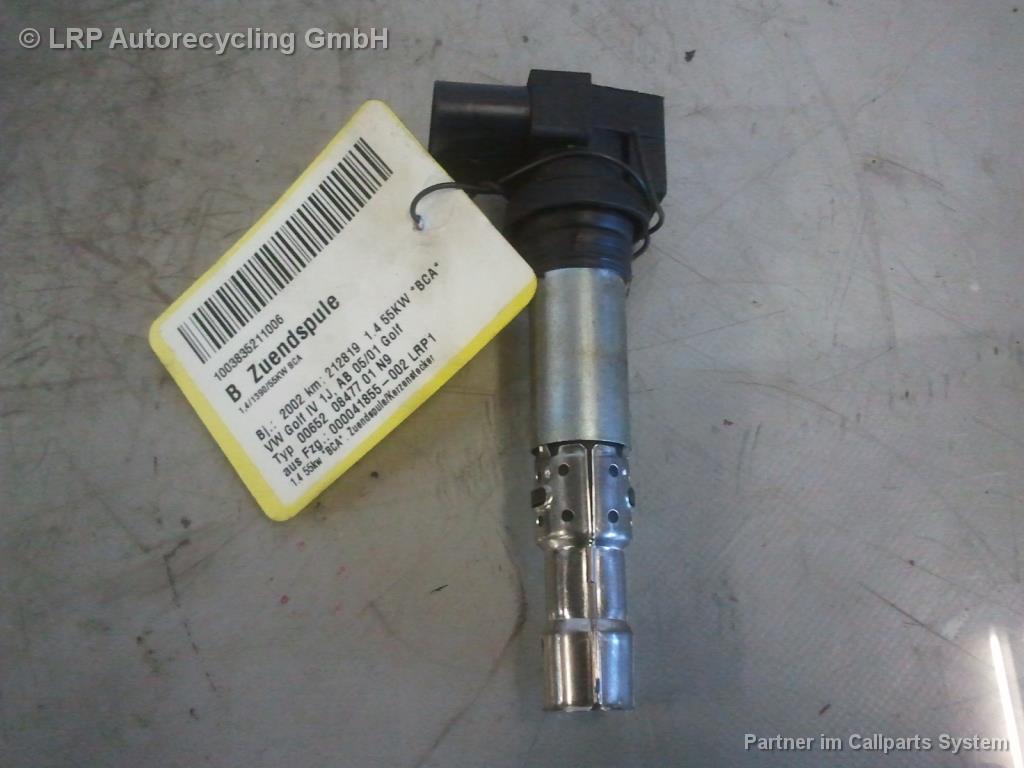 VW Golf 4 original Zündspule Kerzenstecker 1.4 55kw *BCA* 0040102030 Bj.2002