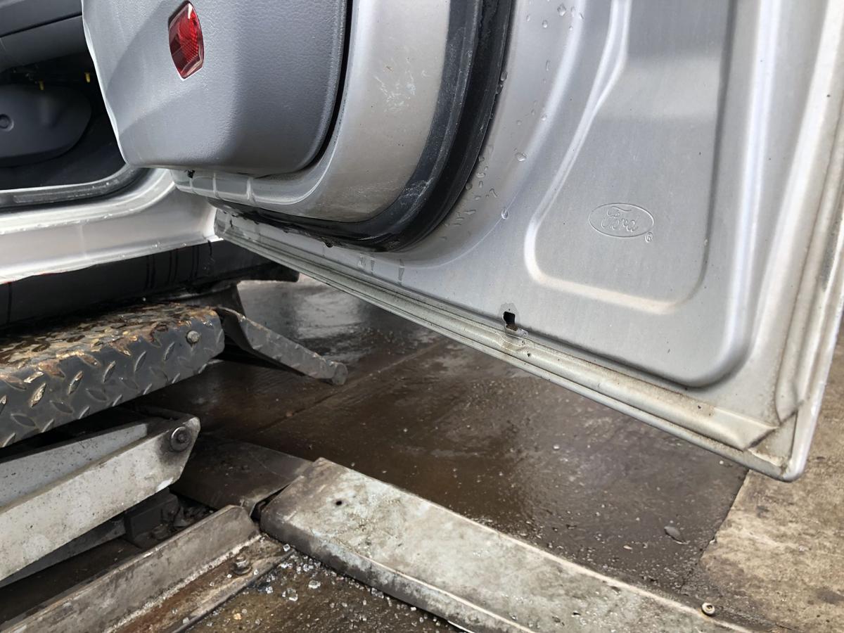 Ford Galaxy II WA6 original Tür vorn rechts Beifahrer Kristallsilber Bj 2006