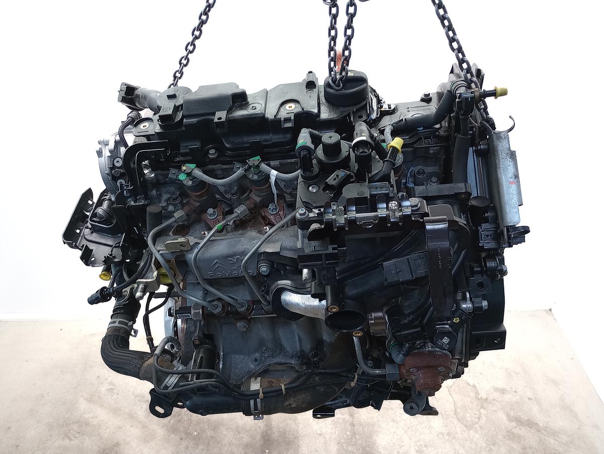 Citroen C3 II geprüfter Motor 9HP DV6TDED Diesel 1,6l 68kW 108Tkm Bj 2014