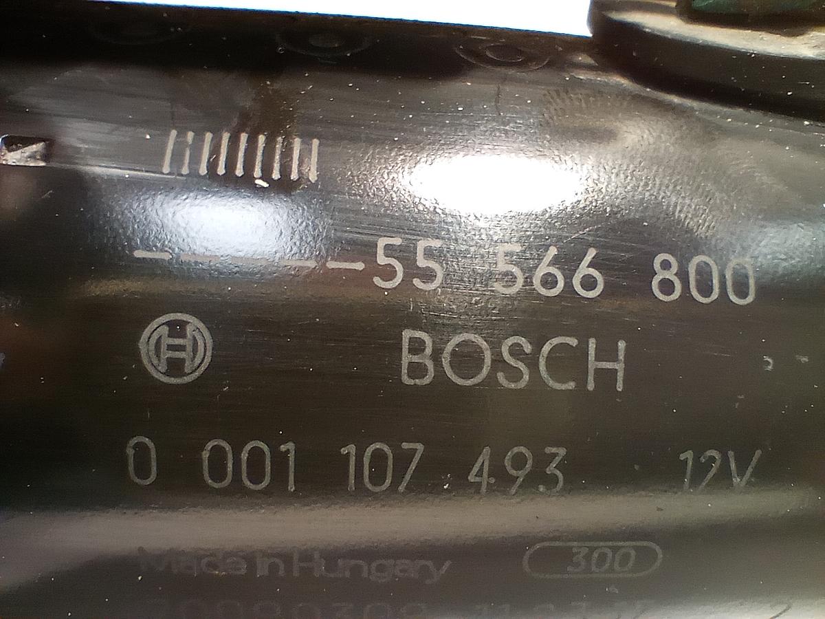 Opel Astra H orig Anlasser Starter 1364ccm 66kw Schaltg 0001107493 Bj 2009