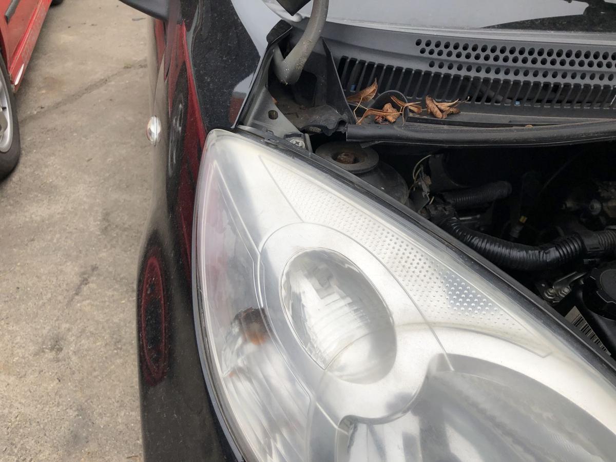Citroen C1 Typ P Scheinwerfer vorn rechts Frontscheinwerfer Tr&uuml;bung OEM VALEO