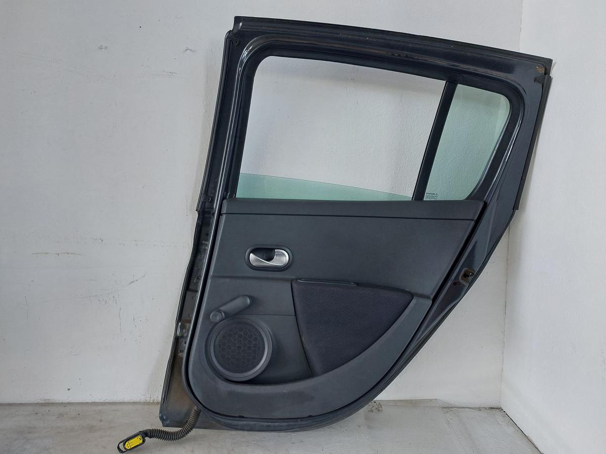 Renault Clio 3 III BR T&uuml;r hinten rechts Fondt&uuml;r 5 t&uuml;rer TEB66 Gris Eclipse