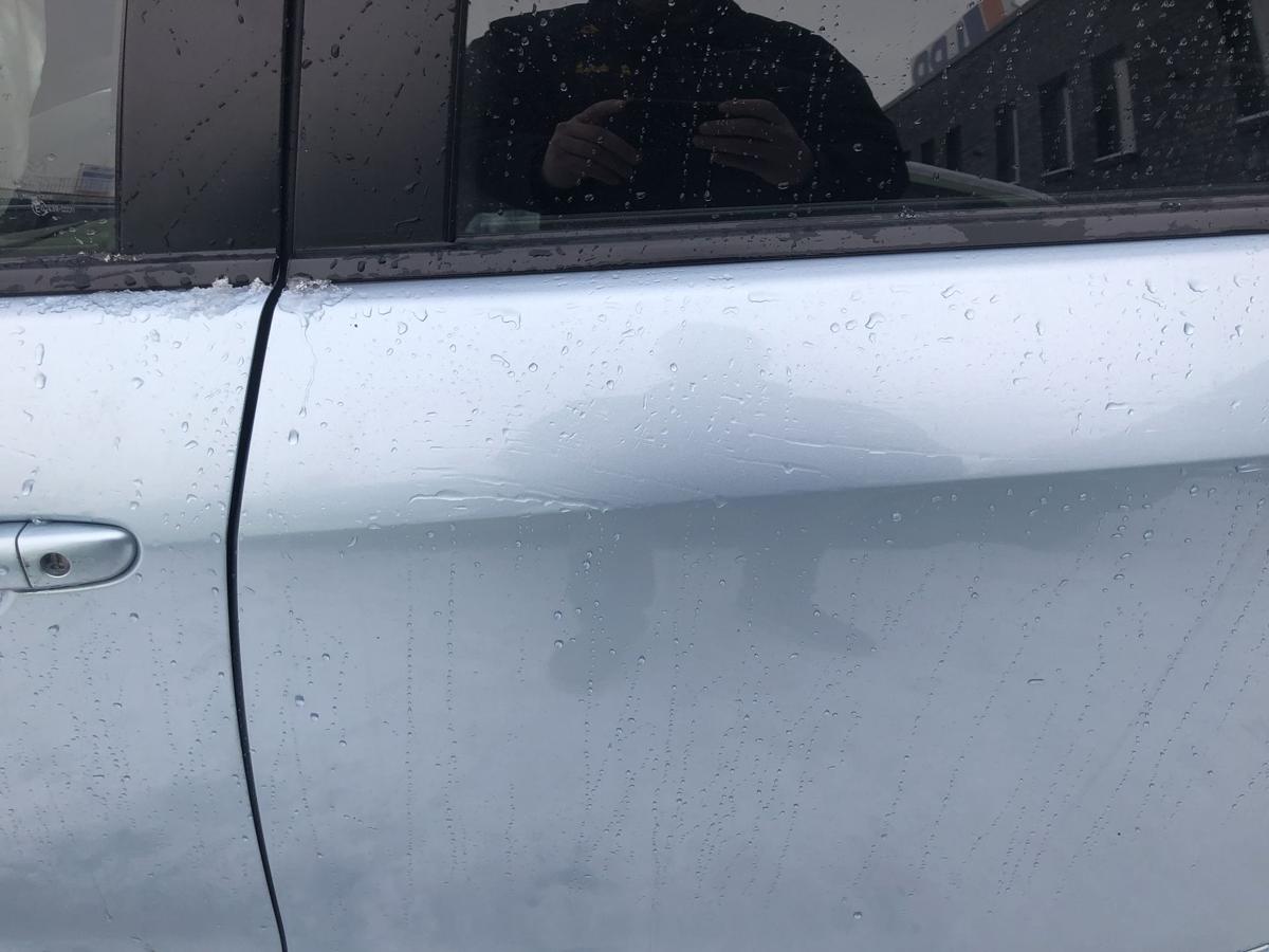 Mazda 2 Typ DE T&uuml;r hinten links Fondt&uuml;r Autot&uuml;r Rohbau 33Y Icy Blue Met