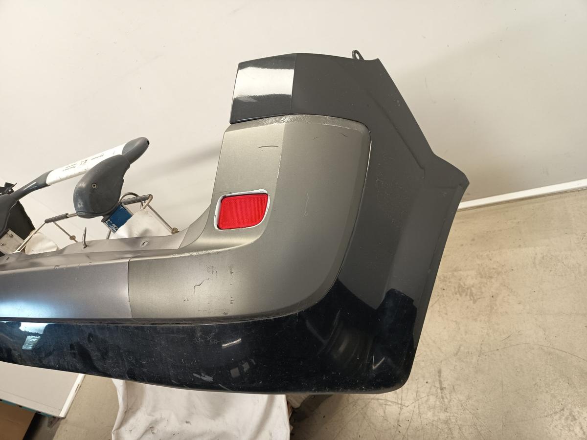 Renault Scenic II Phase I orig Stoßfänger/Stoßstange hinten NV676 BLACK Bj 2003