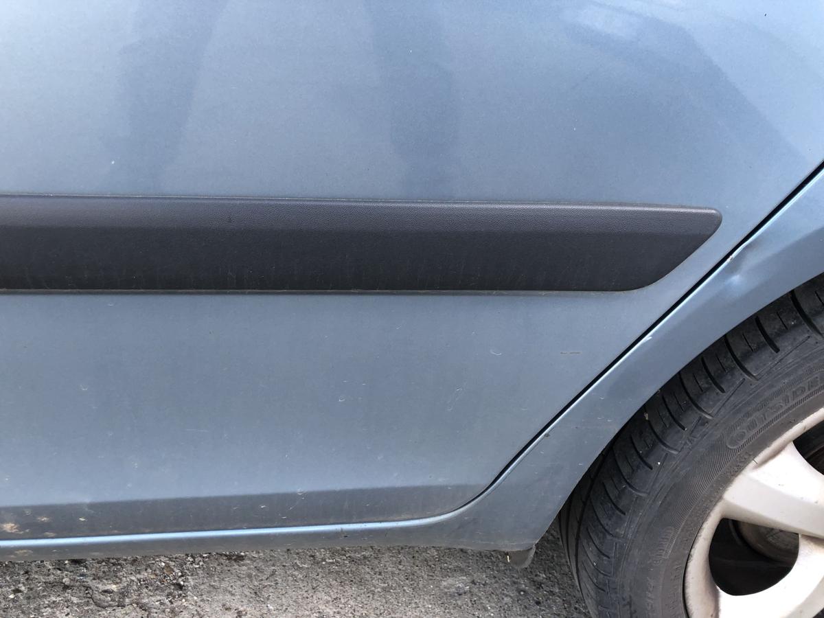Skoda Fabia II 2 Typ 5J T&uuml;r hinten links Kombi im Rohbau LF5X Satin Grey 06-14