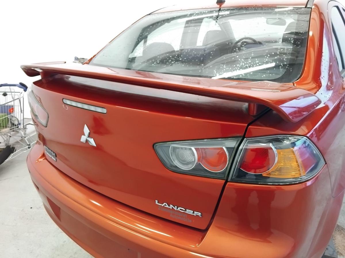 Mitsubishi Lancer 8 CY0 Heckklappe Kofferraumdeckel BJ2015 Limousine mit Spoiler