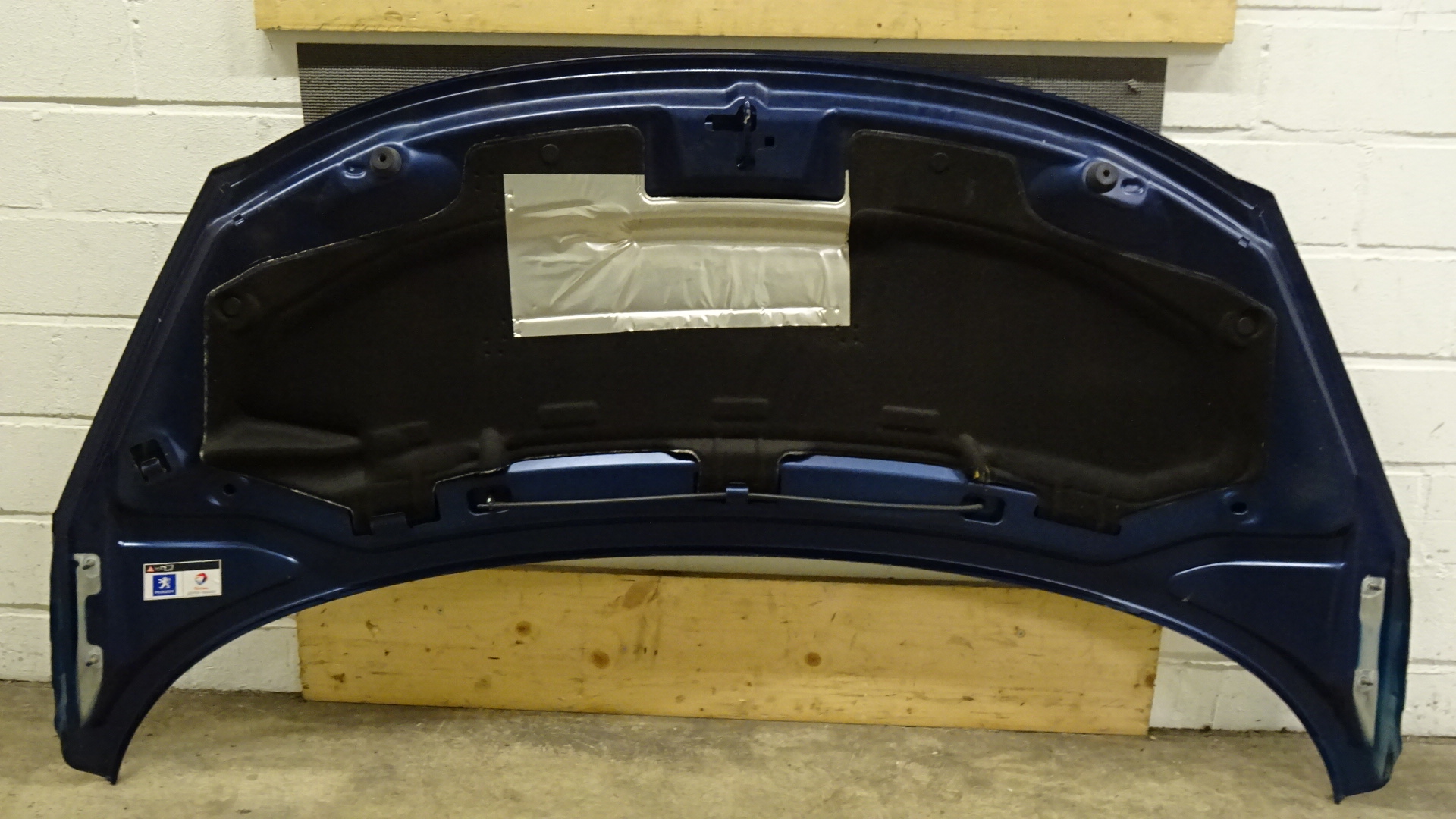 Peugeot 207 SW Bj2008 Motorhaube Frontklappe in blau