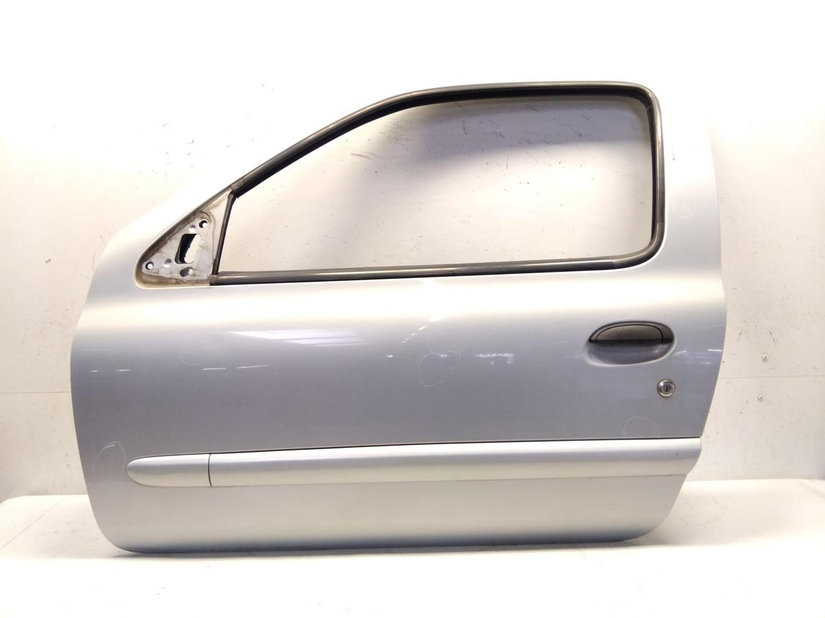 Renault Clio 2 T&uuml;r vorn links Fahrert&uuml;r 3-T&uuml;rer MV632 Gris Boreal BJ2003