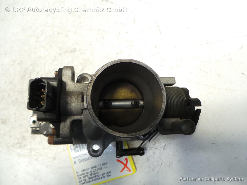 Hyundai Accent LC BJ 2000 Drosselklappe 35150-22600 9540930005